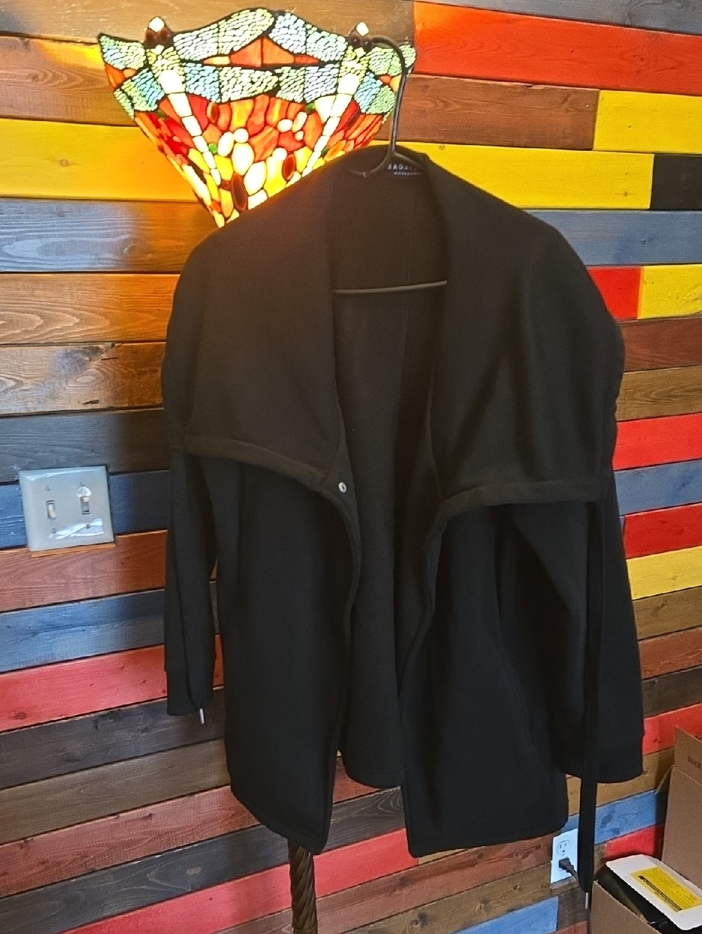 bagatelle Black Open Front Jacket 🖤